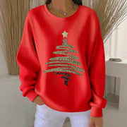 Stay Cozy This Holiday Season in 3D Christmas Tree Corduroy Hoodie