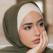 Versatile Women's Solid Color Headscarf Hat