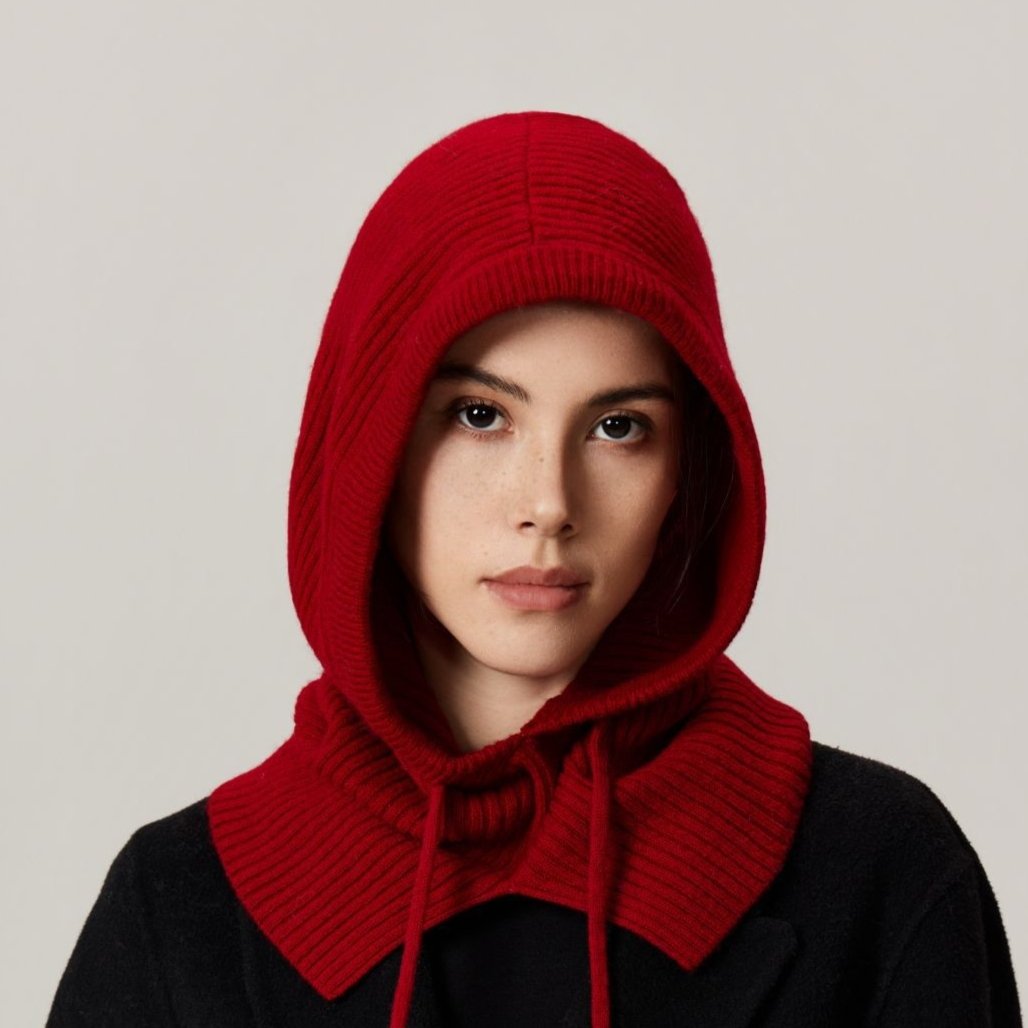 Windproof Knit Winter Hat for Women