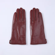 Stay Warm & Stylish Leather Gloves for Women