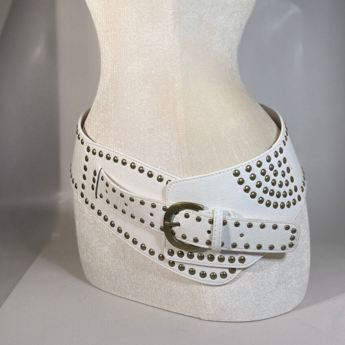 Autumn Winter Wide Leopard Print Fluffy Belt