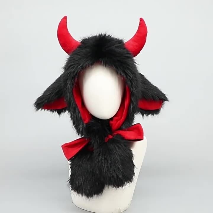 Warm Yak Wool Earflap Hat for Outdoor Cold Weather