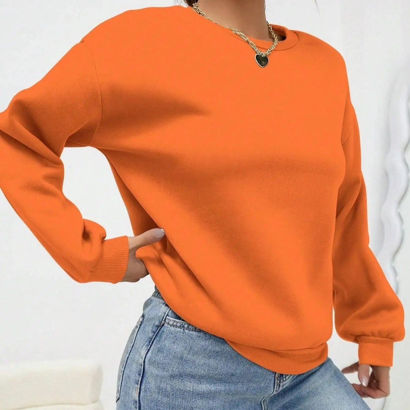 Cozy Loose Fit Women's Sweatshirt
