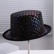 Retro Wool Hat with Sequins - Summer Shade