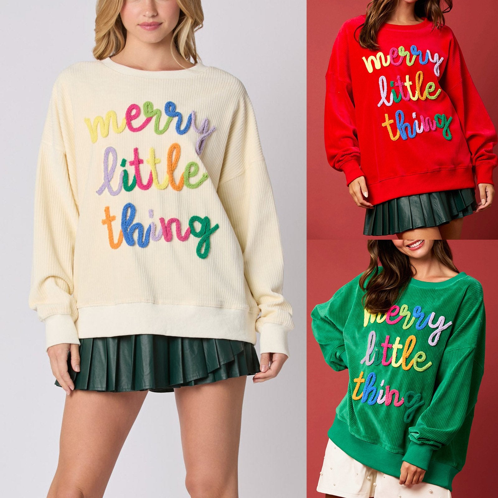 Women's Embroidered Hoodie - Casual Long Sleeve Pullover Top