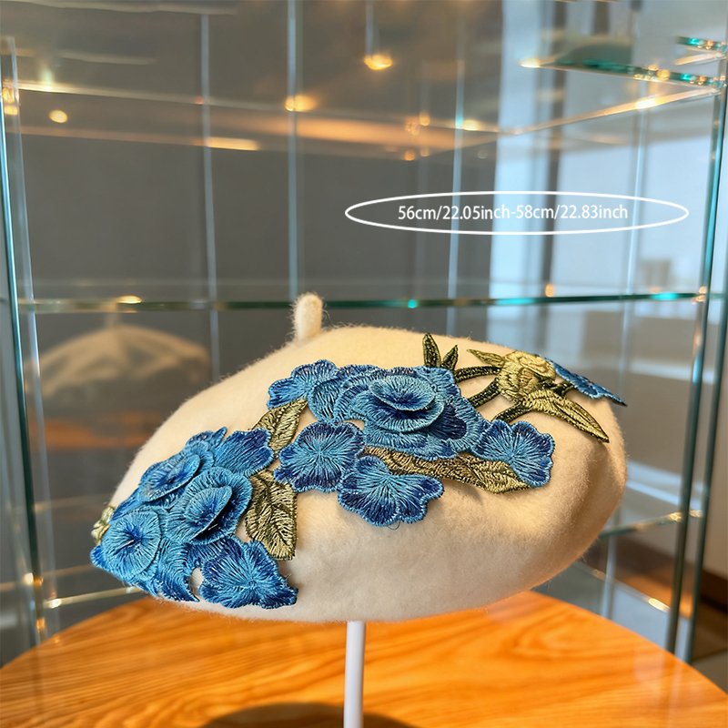 Versatile British-Style Painter Hat for Women
