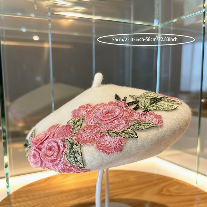 Versatile British-Style Painter Hat for Women