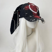 Graffiti Denim Cap