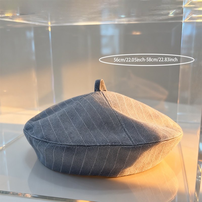 British-Style Casual Painter Hat for Women