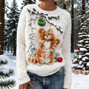 Cozy Christmas Flannel Hoodie for Women