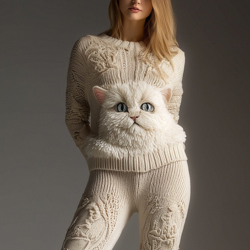 Women's Digital-Print Sweatshirt for Casual Wear