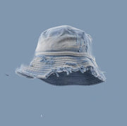 Retro Denim Fisherman Hat