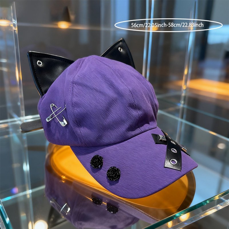Retro Cat Ears Hat