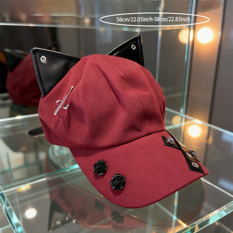 Retro Cat Ears Hat