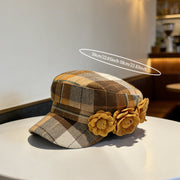 Classic Checkered Lady's Hat