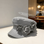 Checkered Lady's Hat for Women