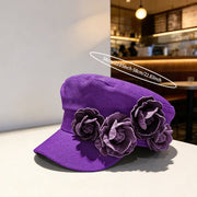 Elegant Checkered Lady's Hat