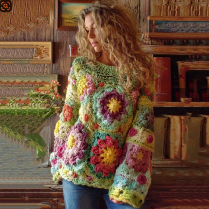 Merry Christmas 3D Printed Festive Chunky-Knit Hoodie