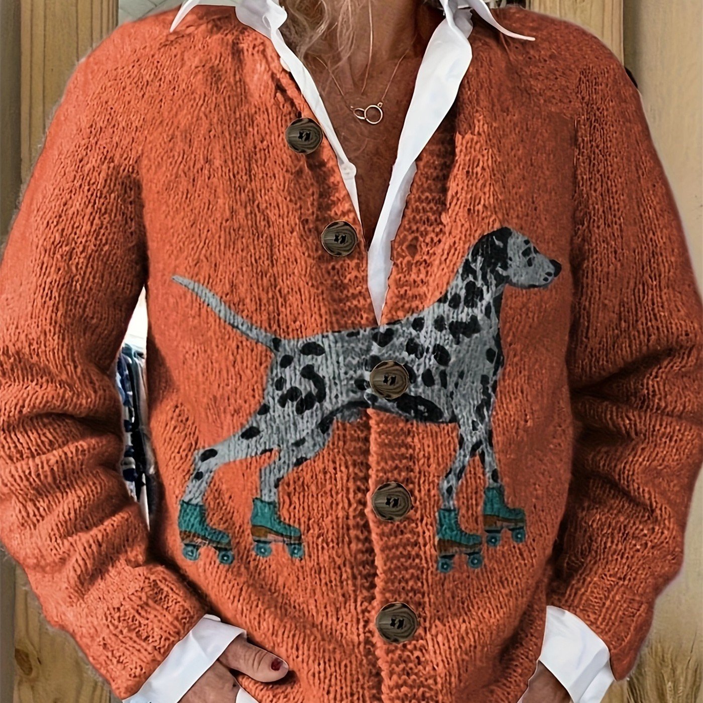 Custom Photo Print Digital Long-Sleeve Top