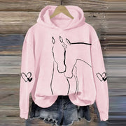 Cozy Graphic Hoodie for Women