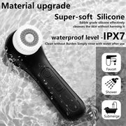 Vibrating Facial Cleanser with Massage Function