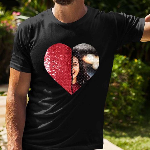 Printed Summer Silk Cotton T-Shirt
