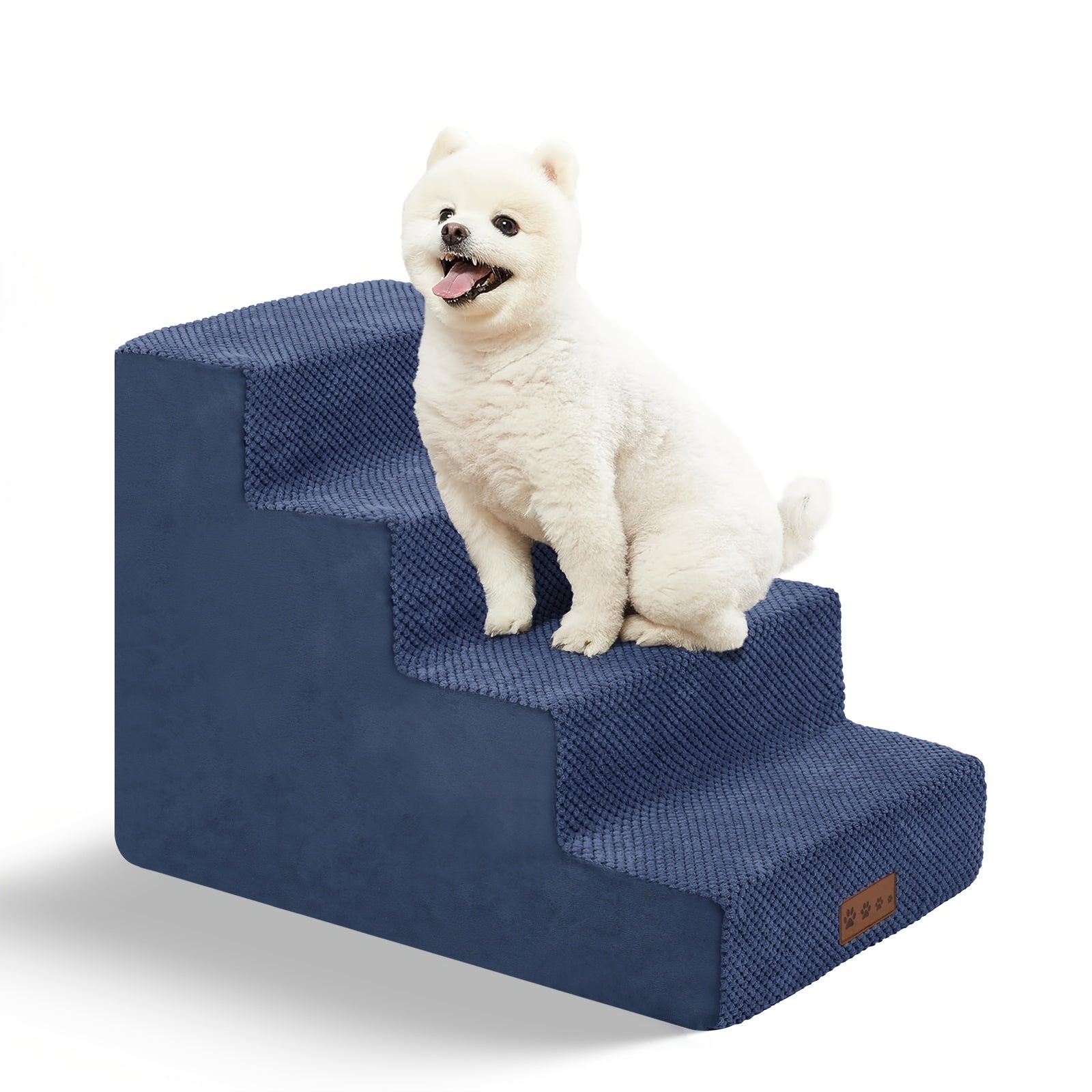 2, 3, 4, 5 Step Dog Stairs - Non-slip, Washable, Pet Stairs For Small/medium/large Dogs