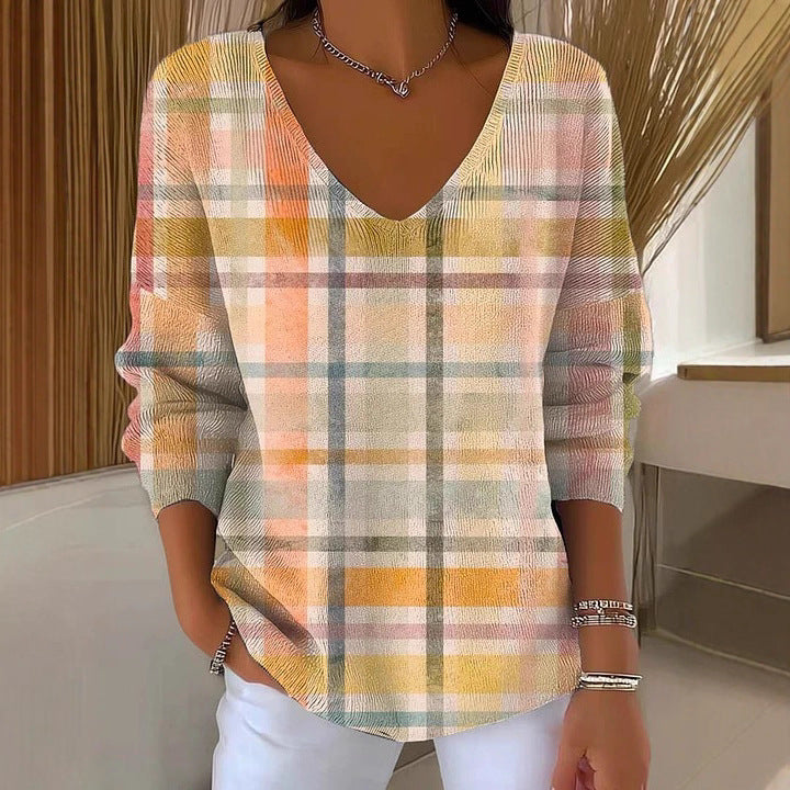 Long Sleeve Sweater Autumn and Winter Printing Fashion Loose Cool Sweaters Women's Clothing