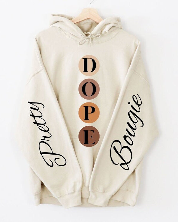 Women's Casual Printed Autumn Winter Hoodie