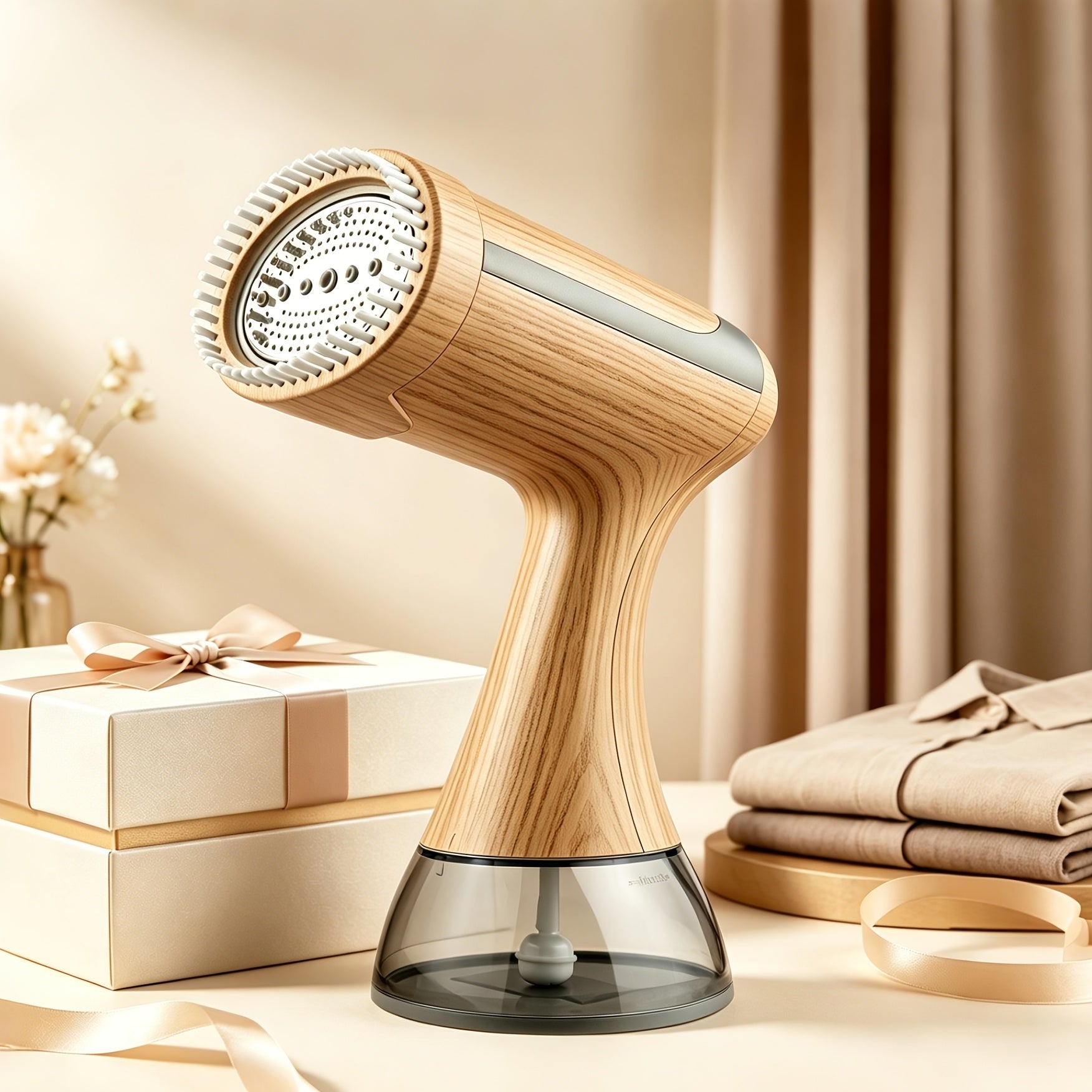 1100W Handheld Hanging Steam Iron with 20‑Second Fast Heat, 10.14 oz Water Tank and Cleaning Brush
