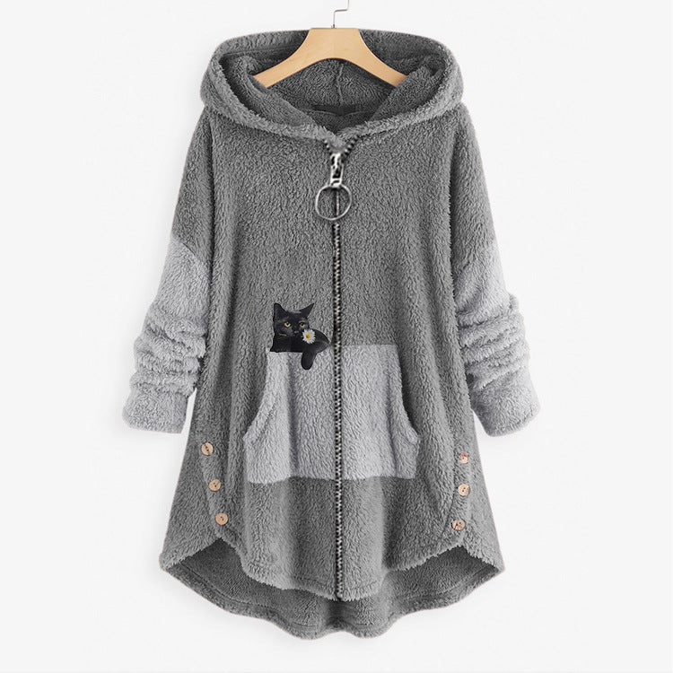 Harajuku Oversized Hooded Sweatshirt