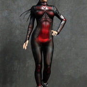 Women's Colorful Mecha Cosplay Jumpsuit