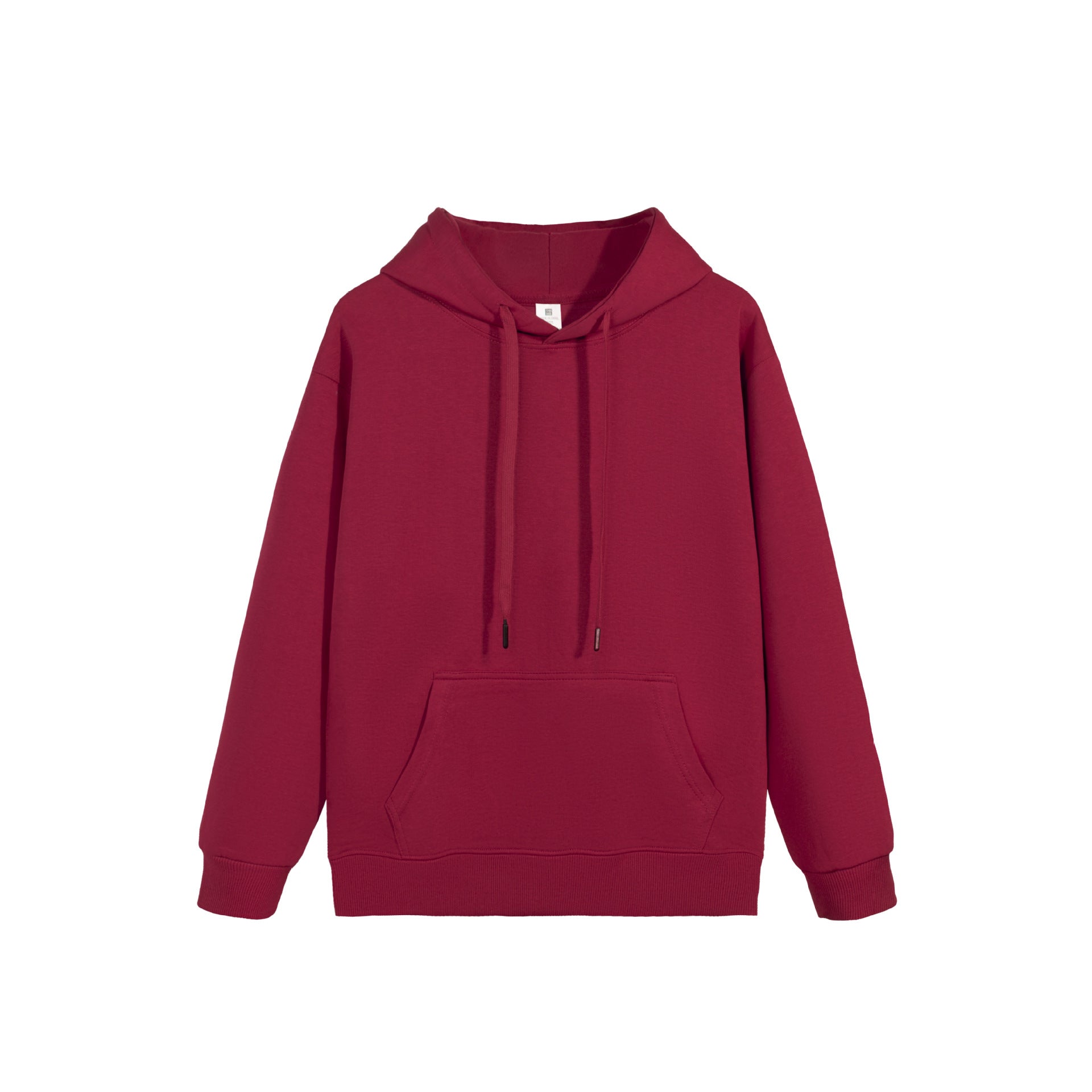 Women's Cozy Solid Color Double-Sided Fleece Hoodie