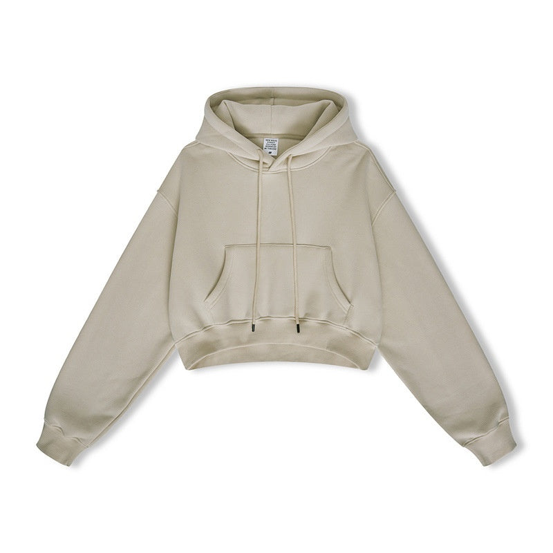 Women's High Street Plush Hooded Pullover