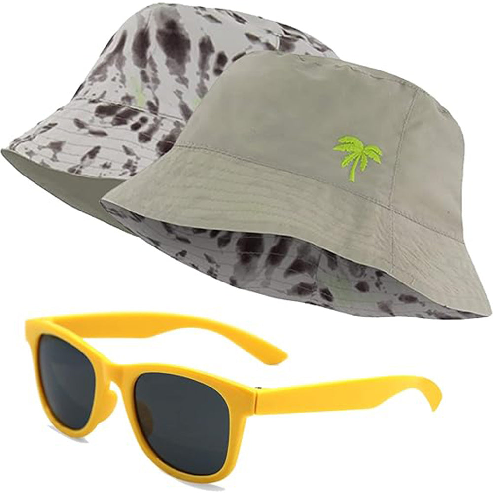 Reversible Bucket Hat for Kids and Teens