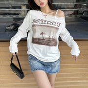 Trendy Hip-Hop Print Women's Streetwear T-Shirt
