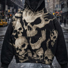 Mens Digital Print Hoodie