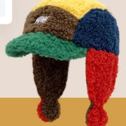 Warm Ear-Protecting Ski Baseball Cap for Cold Weather