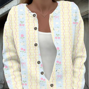 Custom Photo Print Long Sleeve Women's Digital Top