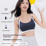 Semi Fitted Sports Vest for Teen Girls