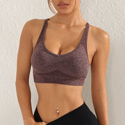 Sporty Women's Cross Strap Tank Top Workout Vest