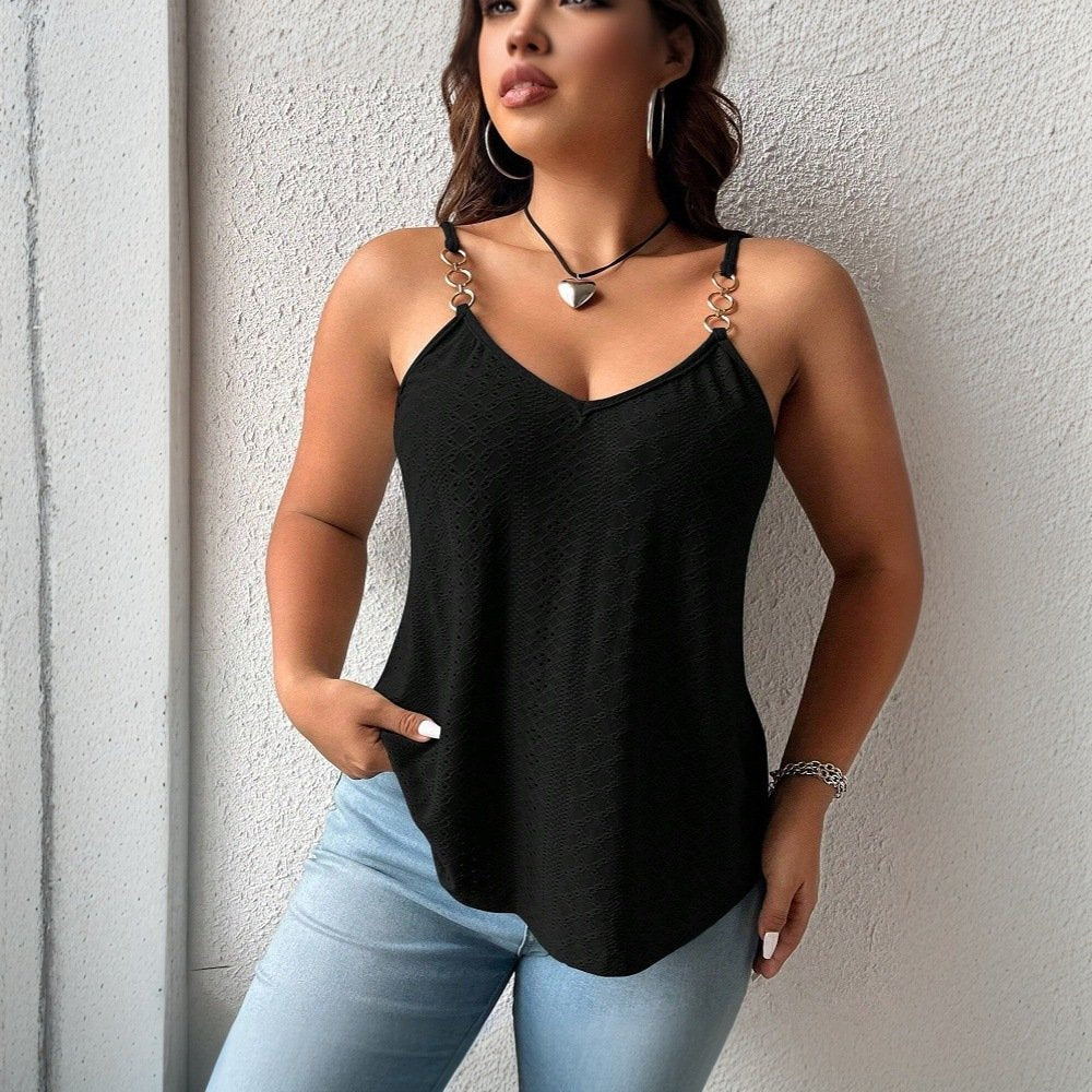 Sleeveless Camisole Top - Backless Style