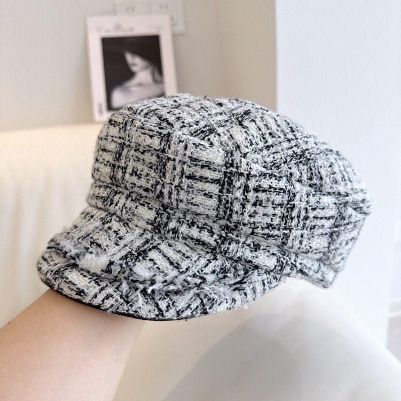 Color-Blocked Baseball Cap for Women