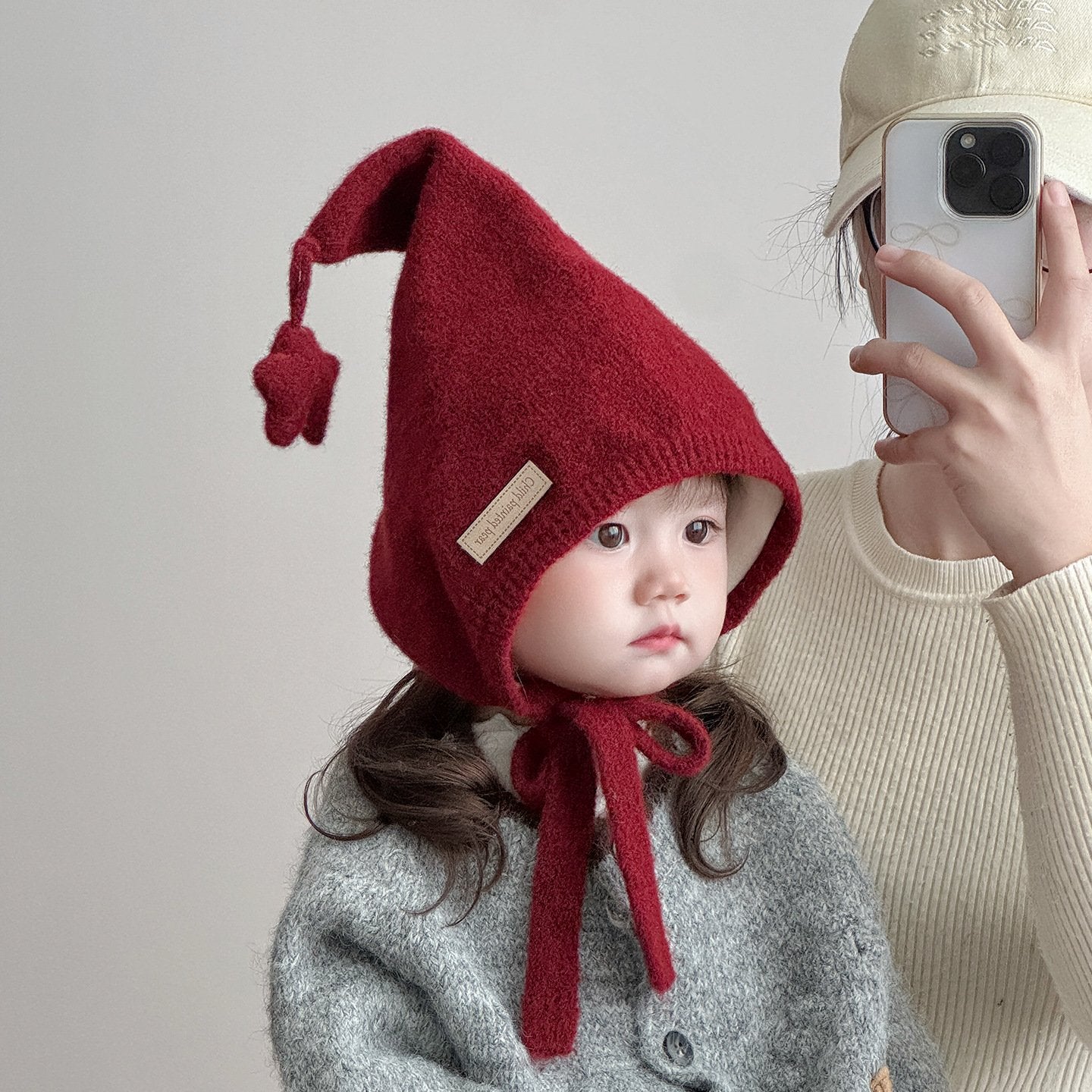 Warm Korean-Style Baby & Toddler Wool Hats for Winter