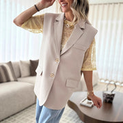 Women's Solid-Color Casual Vest Tops