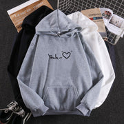 Fleecelined Insulated Hooded Sweatshirt for Men & Women