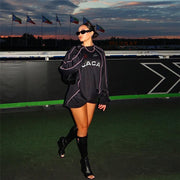 Versatile Streetwear Crew Neck Top