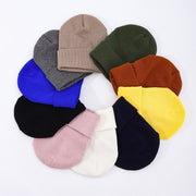 Warm Knitted Satin Beanie for Hair Protection