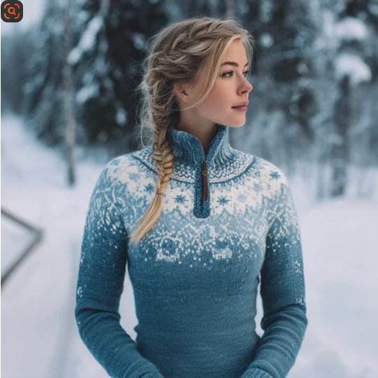 Cozy Winter Half-zip Hoodie for Women