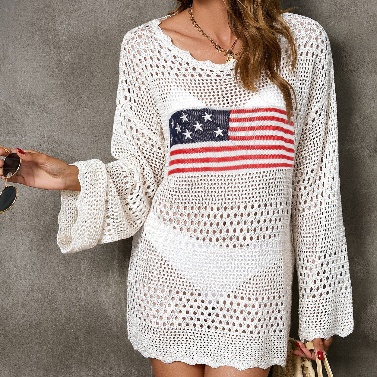 Retro Long Sleeve Women's Fashion Top